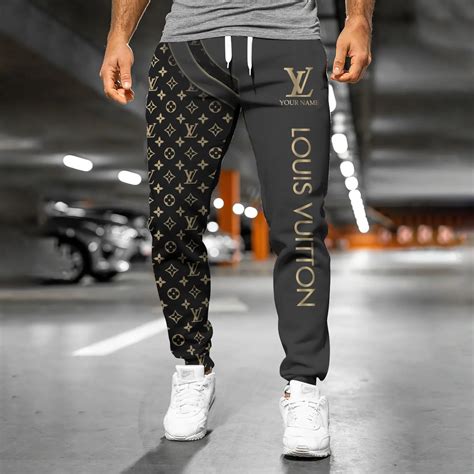 sfondo supreme louis vuitton nero|louis vuitton sweatpants.